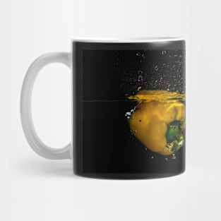 Yellow Pepper Splash Mug